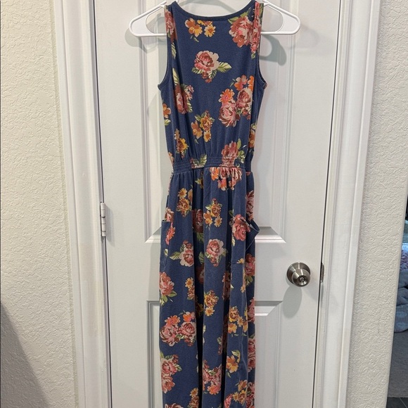 Matilda Jane - “To the Max” Blue Floral Maxi Dress - Picture 6 of 6